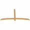 Ekena Millwork Bellingham Timber Gable Bracket, Western Red Cedar, 72"W x 39"H x 1 1/2"D x 3 1/2"F, 13/12 Pitch GBW072X39X0204BEL00SWR - alternate 3